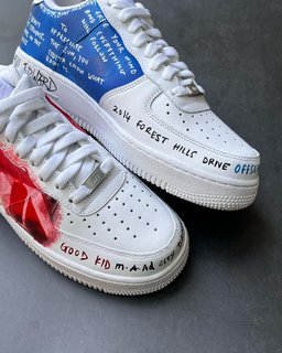 Cartoon Role Blue Red Custom Air Force 1 - view 6