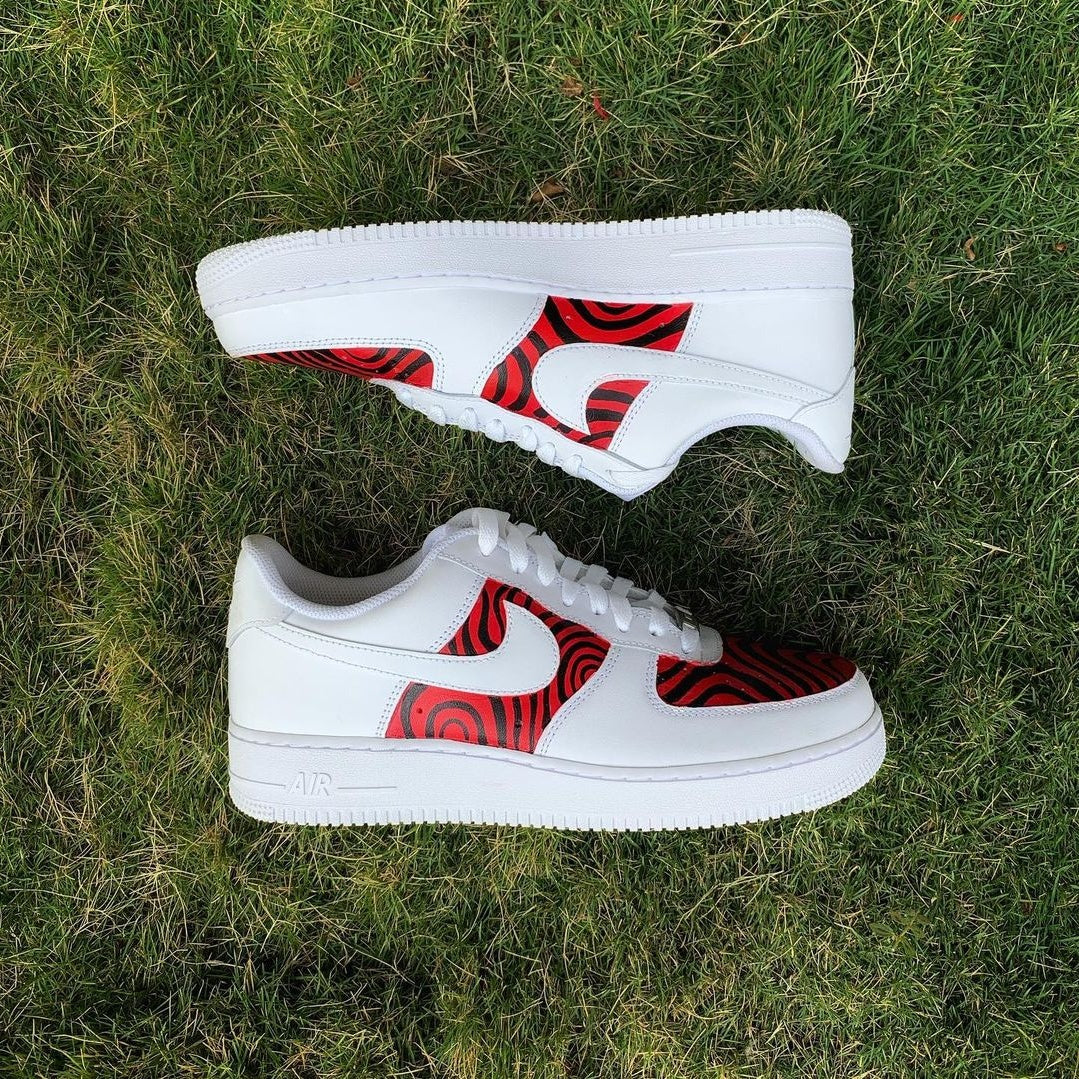 Red Ripple Custom Air Force 1