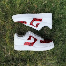 Red Ripple Custom Air Force 1