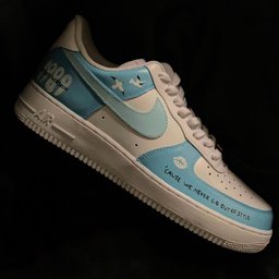 Blue Freedom Custom Air Force 1 - view 2