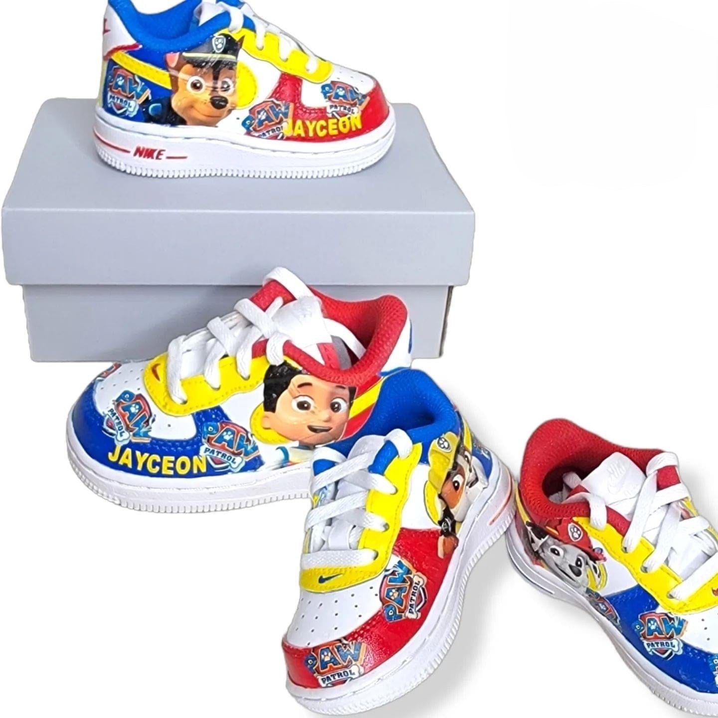 Paw Patrol kids Custom Air Force 1