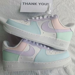 Macarons Art Graffiti Custom Air Force 1