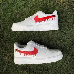 Red Drop Custom Air Force 1 - view 2