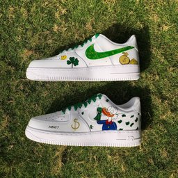 Cartoon Rich Donald Duck Custom Air Force 1 - view 2