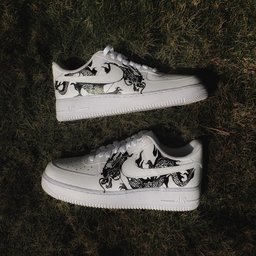 Black Dragon Custom Air Force 1