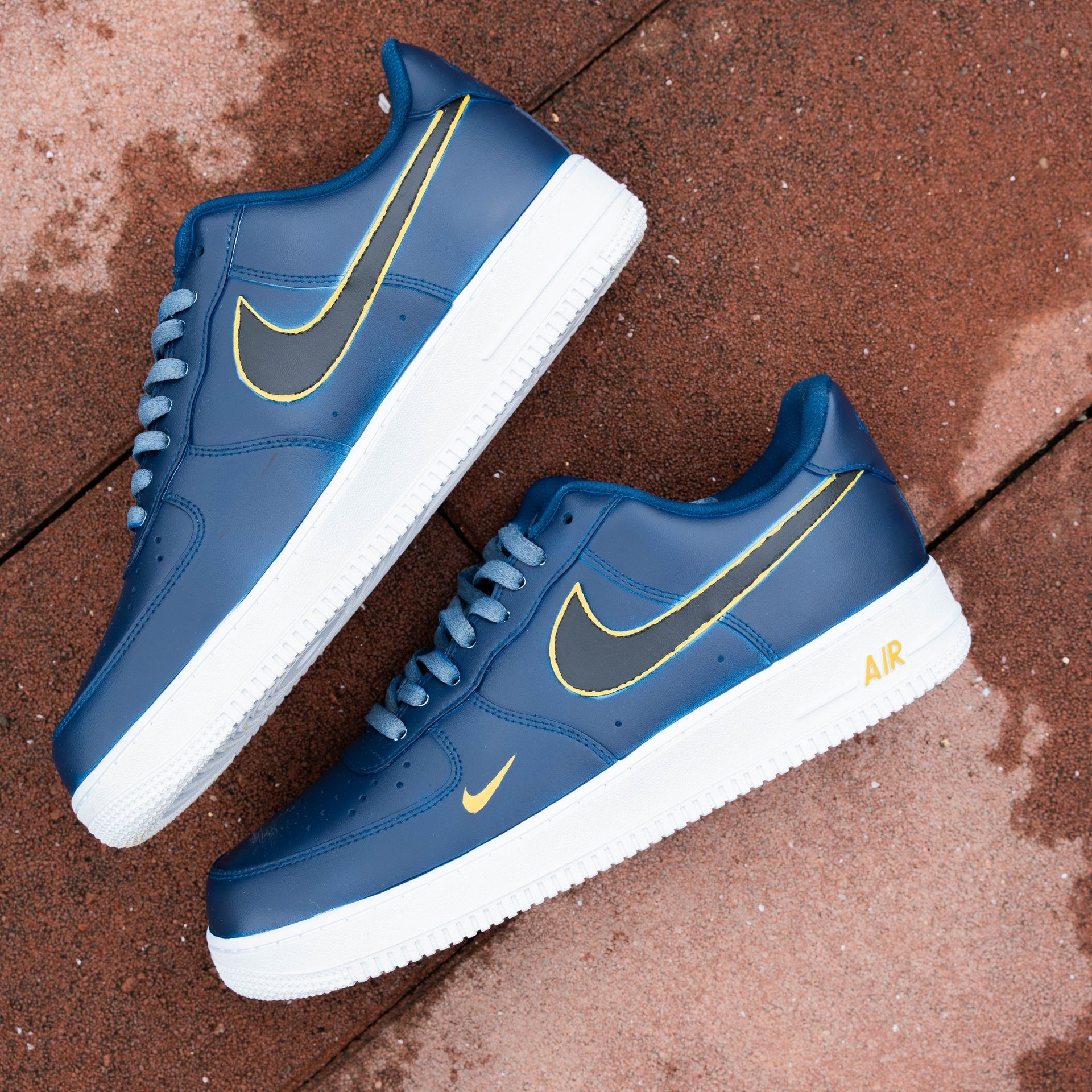 Low Blue Black Custom Air Force 1