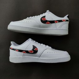 Black Red Clouds Custom Air Force 1 - view 2