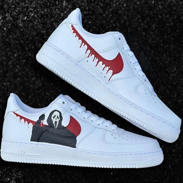 Grim Reaper Halloween Custom Air Force 1