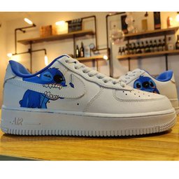 Stitch Graffiti Custom Air Force 1 - view 4