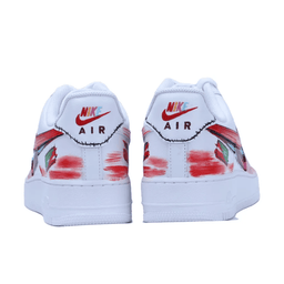 Three Swoosh Red Blue Purple Custom Air Force 1 - view 4