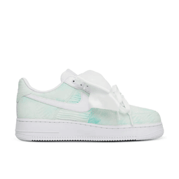 Wide Lace Black Lightcyan Custom Air Force 1 - view 2
