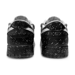 Extra Lace White Gray Gradient Custom Air Force 1 - view 4