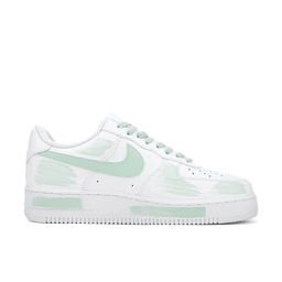 Mint Green Broken Swoosh Custom Air Force 1 - view 2