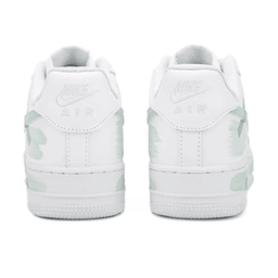 Mint Green Broken Swoosh Custom Air Force 1 - view 4