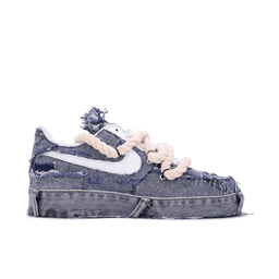 Thick Lace Denim Patch Custom Air Force 1 - view 2