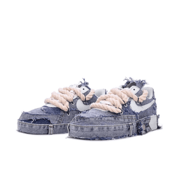 Thick Lace Denim Patch Custom Air Force 1 - view 4