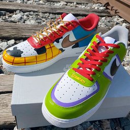 Toy Story Graffiti Custom Air Force 1 - view 2