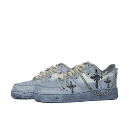 Cross Rose Metal Chain Custom Air Force 1 - view 3