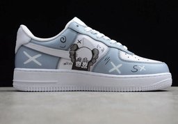 Kaws Art Grey Custom Air Force 1 - view 2