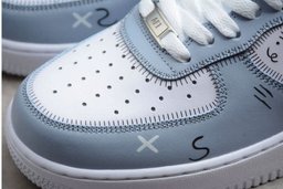 Kaws Art Grey Custom Air Force 1 - view 3