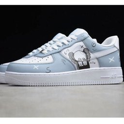 Kaws Art Grey Custom Air Force 1
