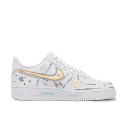 Simple Figure Yellow Custom Air Force 1 - view 2