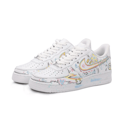 Simple Figure Yellow Custom Air Force 1 - view 3