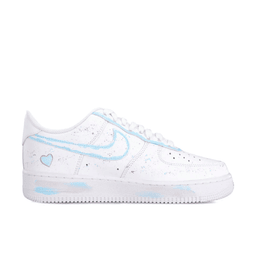Simple Figure Purple Blue Custom Air Force 1 - view 2