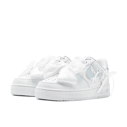 White Lace Blue Custom Air Force 1 - view 3