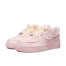 Pink Pearl Swoosh Custom Air Force 1 - view 3
