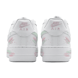 Light Green Pink Heat Custom Air Force 1 - view 4