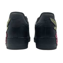 Peony Embroidery Red Green Custom Air Force 1 - view 4