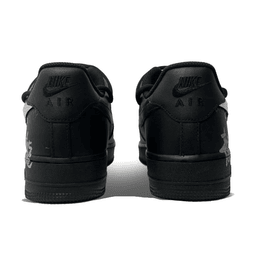 Slivery Dragon Scale Swoosh Black Custom Air Force 1 - view 4