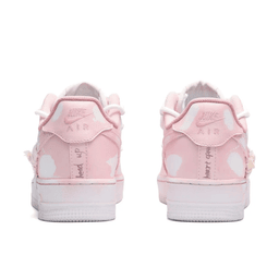 Slanted Swoosh Extra Lace Pink Custom Air Force 1 - view 4