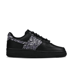 Graffiti Dark Blue Black Custom Air Force 1 - view 2