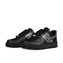 Graffiti Dark Blue Black Custom Air Force 1 - view 3