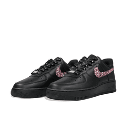 Graffiti Pink Swoosh Black Custom Air Force 1 - view 3