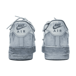 OOTD Gray Extra Lace Custom Air Force 1 - view 4