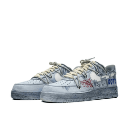 OOTD Gray Extra Lace Custom Air Force 1 - view 3