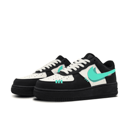 Mint Green Black Custom Air Force 1 - view 3
