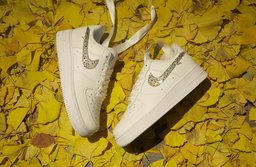 Wedding Crystal Inlay Custom Air Force 1 - view 2