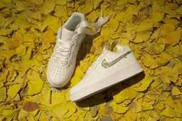 Wedding Crystal Inlay Custom Air Force 1 - view 3