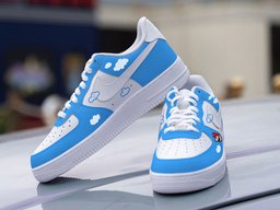 Blue Mario Fun Custom Air Force 1 - view 2
