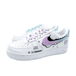 Blue Purple Shadow Custom Air Force 1 - view 3