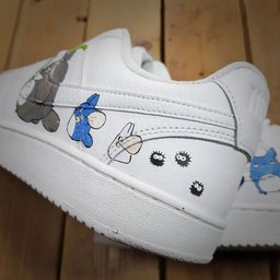 Hand Drawn Cartoon My Neighbor Totoro Custom Air Force 1 - view 3