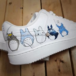 Hand Drawn Cartoon My Neighbor Totoro Custom Air Force 1 - view 4