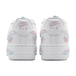 Light Blue Pink Heat Custom Air Force 1 - view 4
