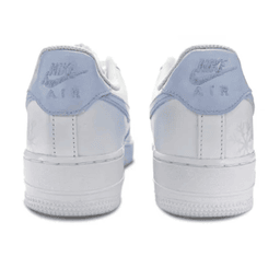 Blue Blooming Snowflake Custom Air Force 1 - view 4