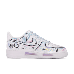 Simple Figure Blue Purple Custom Air Force 1 - view 2