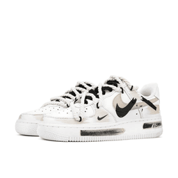 Broken Swoosh Brown Extra Lace Black Custom Air Force 1 - view 3